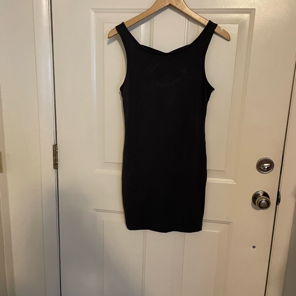 Stretchy mid thigh dress